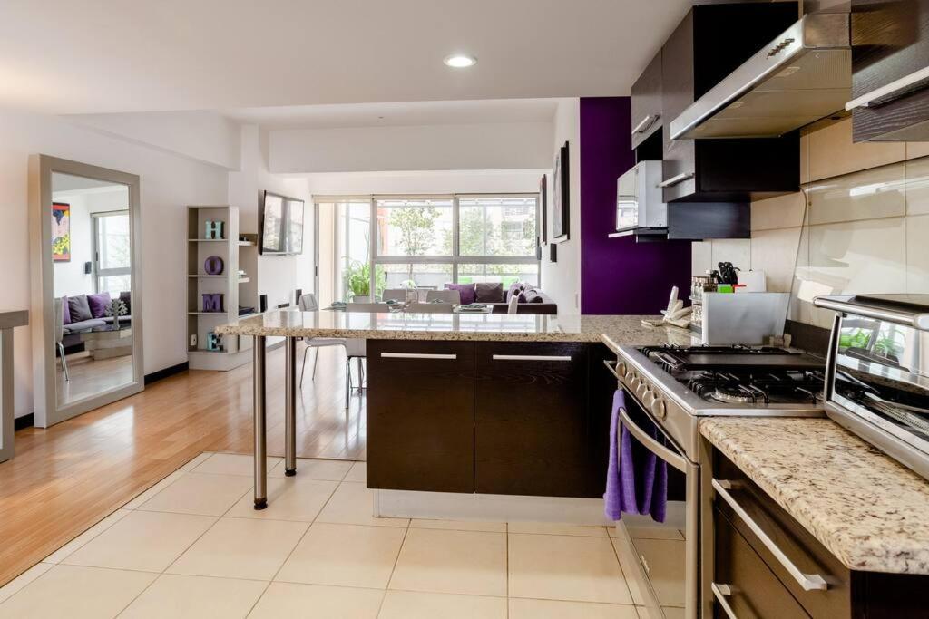Beautiful Apartment In Polanco Area With Amenities Mexikóváros Kültér fotó