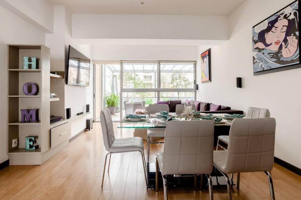 Beautiful Apartment In Polanco Area With Amenities Mexikóváros Kültér fotó